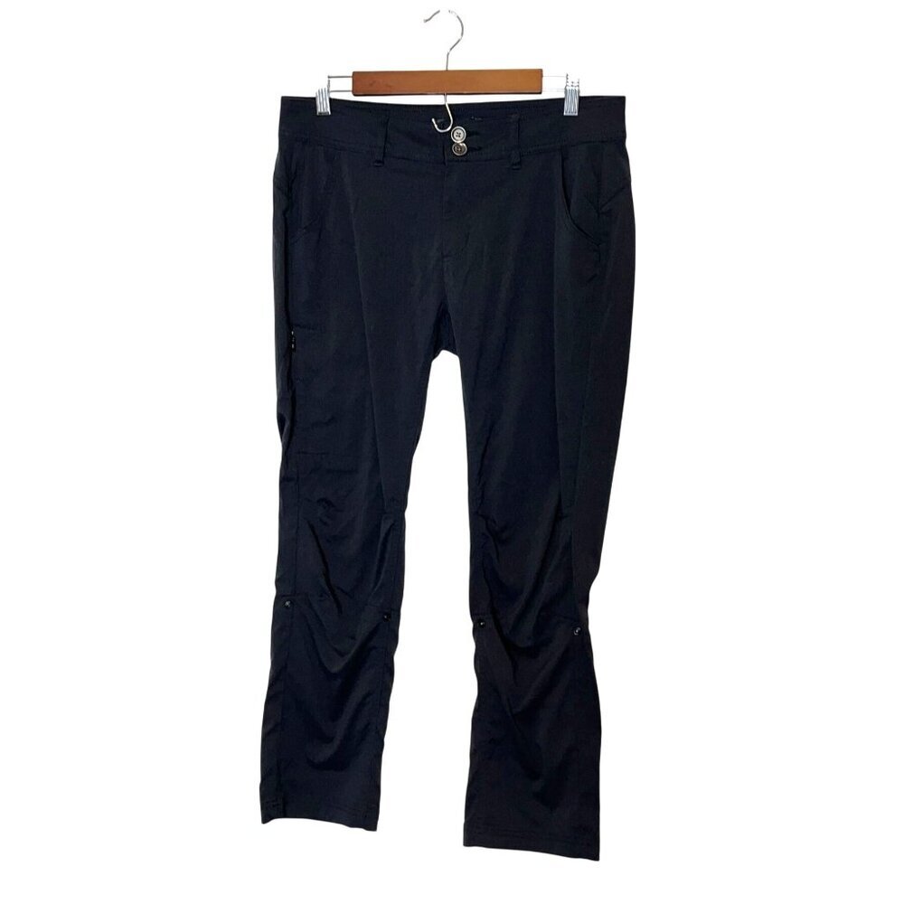 Prana Womens Black Hiking Pants Size 10 Lightweight